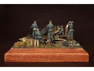 Crew For 2 cm Flak 38. 1944-45 Years. 5 Figures - zdjęcie 4