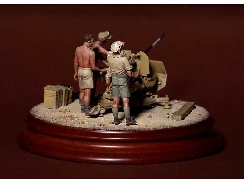 DAK Crew For 2 cm Flak 38. 4 Figures - zdjęcie 1 DAK Crew For 2 cm Flak 38. 4 Figures - zdjęcie 1