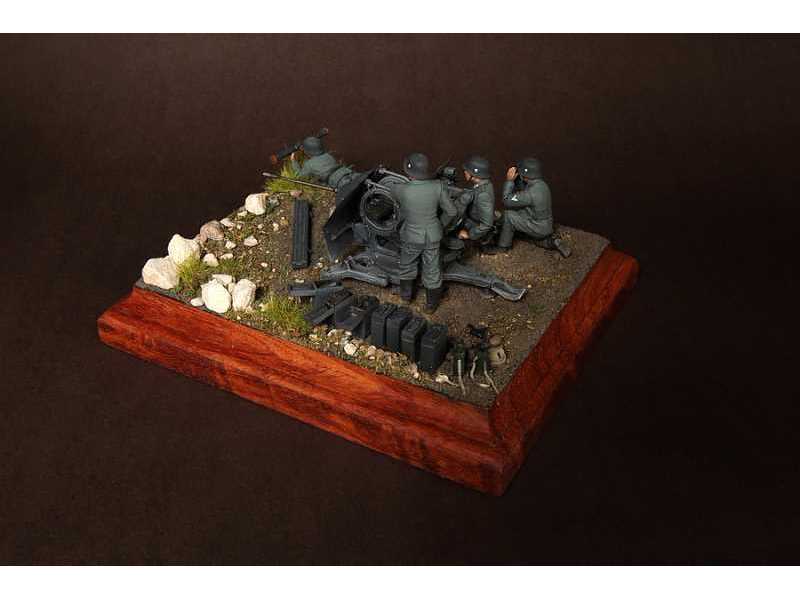 Crew For 2 cm Flak 38. 4 Figures - zdjęcie 1 Crew For 2 cm Flak 38. 4 Figures - zdjęcie 1