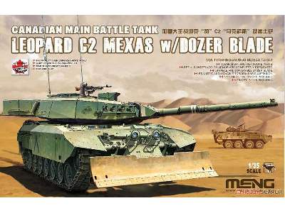 Kanadyjski Leopard C2 Mexas z lemieszem - zdjęcie 1