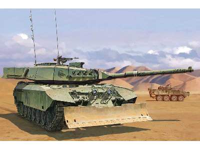 Kanadyjski Leopard C2 Mexas z lemieszem - zdjęcie 2