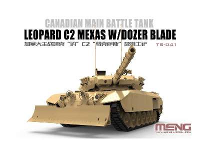 Kanadyjski Leopard C2 Mexas z lemieszem - zdjęcie 3