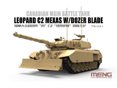 Kanadyjski Leopard C2 Mexas z lemieszem - zdjęcie 4