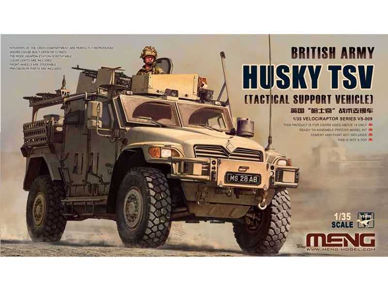 HUSKY TSV - brytyjski pojazd wsparcia taktycznego - zdjęcie 1 HUSKY TSV - brytyjski pojazd wsparcia taktycznego - zdjęcie 1