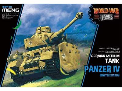 World War Toons Panzer IV German Medium Tank - zdjęcie 1