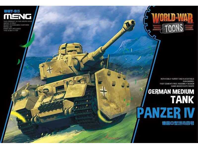 World War Toons Panzer IV German Medium Tank - zdjęcie 1 World War Toons Panzer IV German Medium Tank - zdjęcie 1