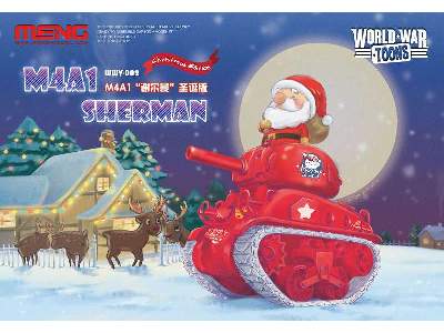 World War Toons Christmas Edition M4A1 Sherman - zdjęcie 1