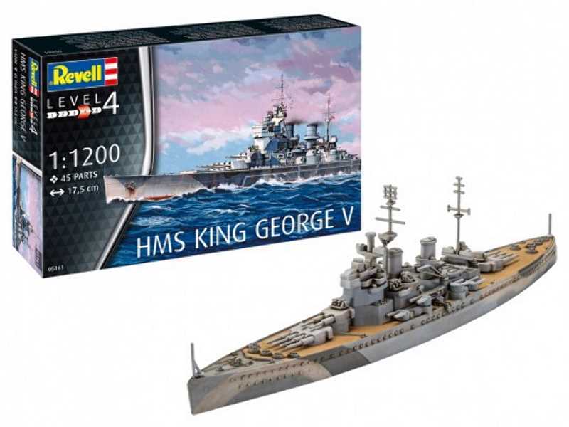 HMS King George V - zestaw podarunkowy - zdjęcie 1 HMS King George V - zestaw podarunkowy - zdjęcie 1