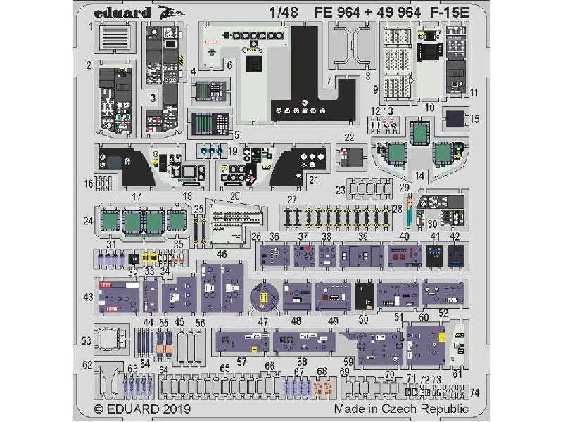 F-15E interior 1/48 - zdjęcie 1