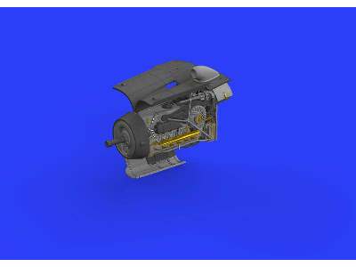 Bf 109G-10 engine 1/48 - Eduard - zdjęcie 2