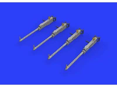 M2 Brownings w/ handles for aircraft 1/48 - zdjęcie 1