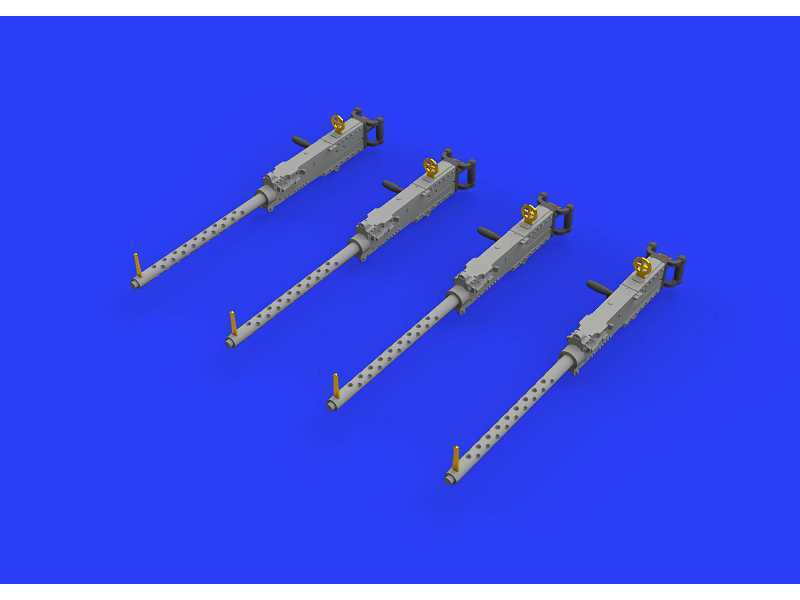 M2 Brownings w/ handles for aircraft 1/48 - zdjęcie 1 M2 Brownings w/ handles for aircraft 1/48 - zdjęcie 1