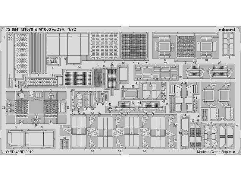 M1070 & M1000 w/ D9R 1/72 - zdjęcie 1