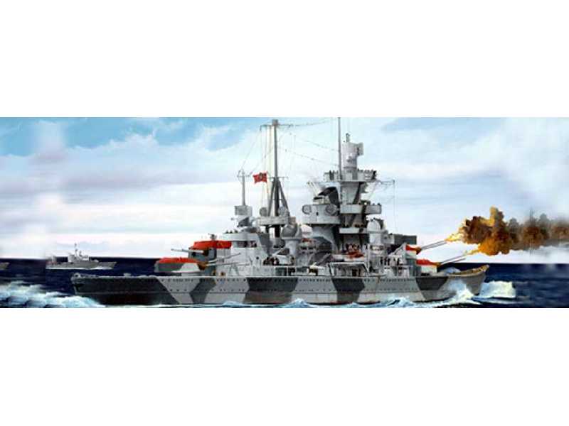 Niemiecki krążownik Admirał Hipper 1941 - zdjęcie 1 Niemiecki krążownik Admirał Hipper 1941 - zdjęcie 1
