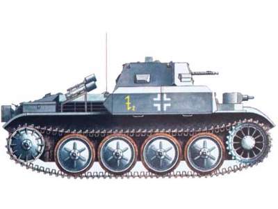 Panzerkampfwagen II (Flamm) Ausf.E z miotaczem ognia - zdjęcie 2