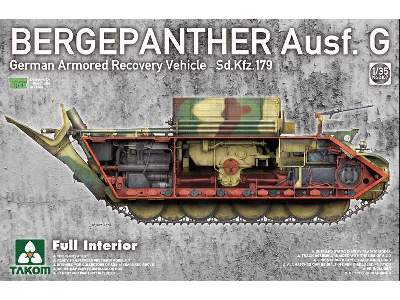 Bergepanther Ausf. G z wnętrzem - zdjęcie 1
