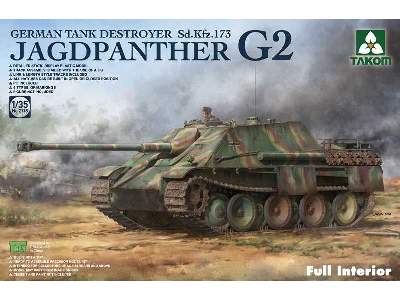 Jagdpanther G2 Sd.Kfz. 173 - pełne wnętrze - zdjęcie 1