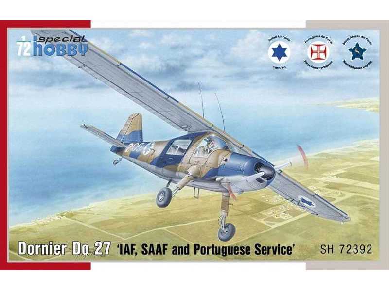 Dornier Do 27 IDF, SAAF, Portugese S. - zdjęcie 1 Dornier Do 27 IDF, SAAF, Portugese S. - zdjęcie 1