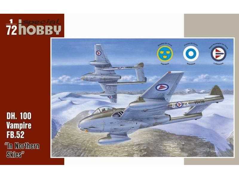 DH. 100 Vampire FB.52 In Northern Skies - zdjęcie 1 DH. 100 Vampire FB.52 In Northern Skies - zdjęcie 1