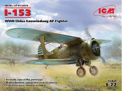 I-153 - lotnictwo chińskie - wersja zimowa  - zdjęcie 8