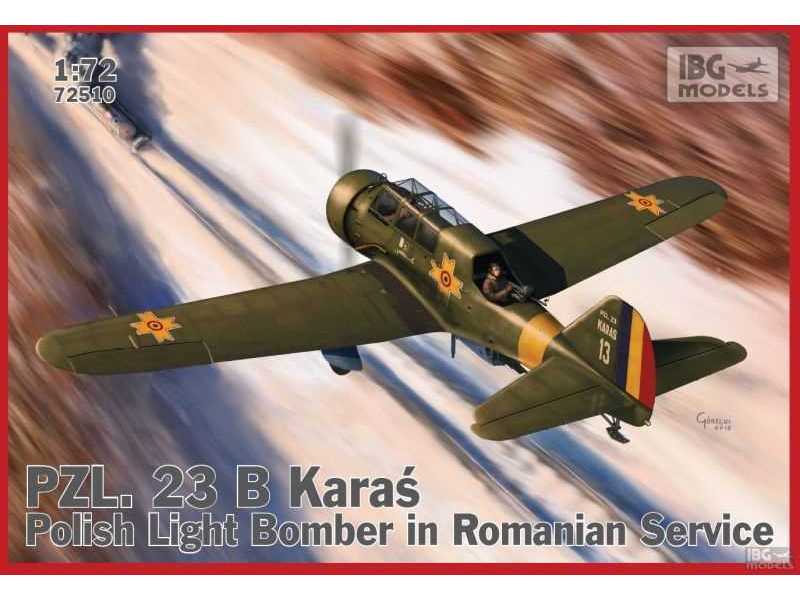 PZL.23B Karaś II - lekki bombowiec - lotnictwo rumuńskie - zdjęcie 1
