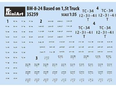 BM-8-24 Katiusza na ciężarówce 1,5 t - zdjęcie 3