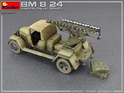 BM-8-24 Katiusza na ciężarówce 1,5 t - zdjęcie 39