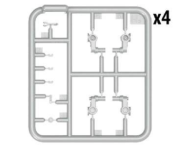 BMR-1 późny z trałem KMT-7 pojazd rozminowania pola walki - zdjęcie 8