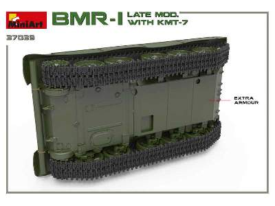 BMR-1 późny z trałem KMT-7 pojazd rozminowania pola walki - zdjęcie 56