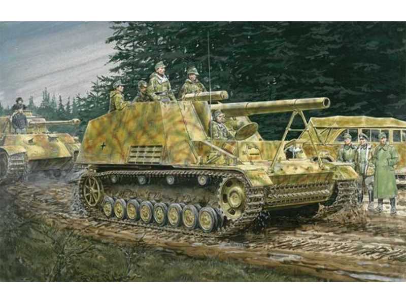 Sd.Kfz.165 Hummel produkcja wczesna / późna - 2 w 1 - zdjęcie 1 Sd.Kfz.165 Hummel produkcja wczesna / późna - 2 w 1 - zdjęcie 1