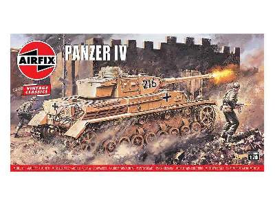 Airfix Vintage Classics - Panzer IV F - zdjęcie 1