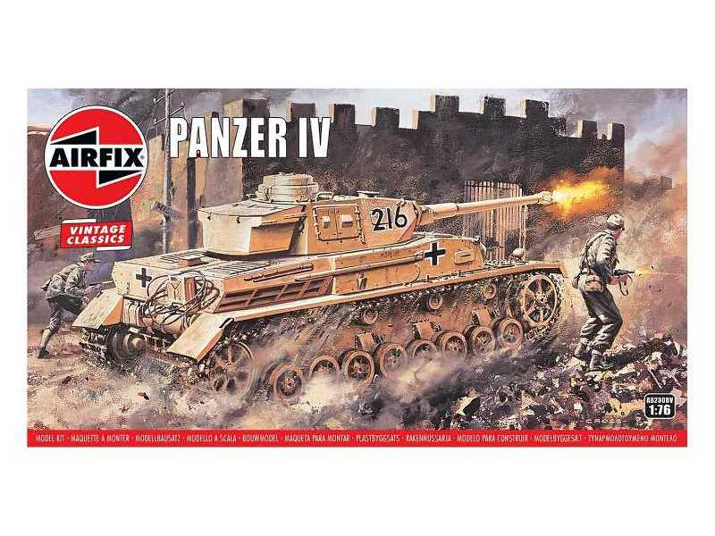 Airfix Vintage Classics - Panzer IV F - zdjęcie 1 Airfix Vintage Classics - Panzer IV F - zdjęcie 1