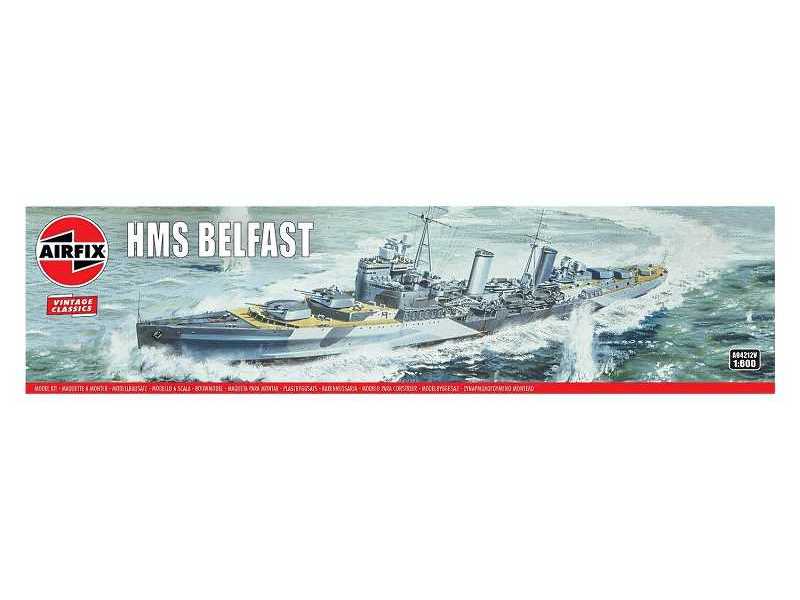 Airfix Vintage Classics - HMS Belfast - zdjęcie 1 Airfix Vintage Classics - HMS Belfast - zdjęcie 1