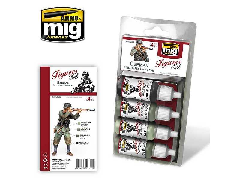 German Field Grey Uniforms Set - zdjęcie 1 German Field Grey Uniforms Set - zdjęcie 1