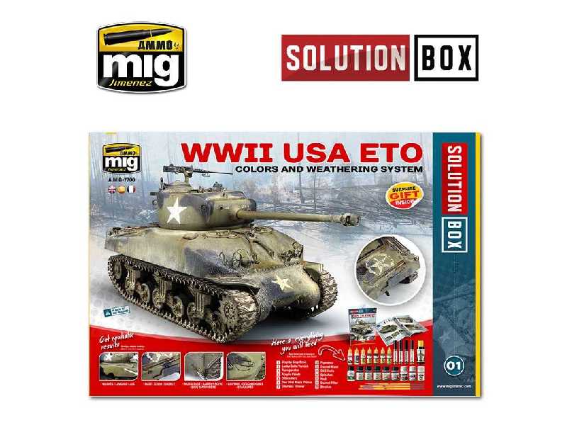 WW Ii American Eto Solution Box - zdjęcie 1