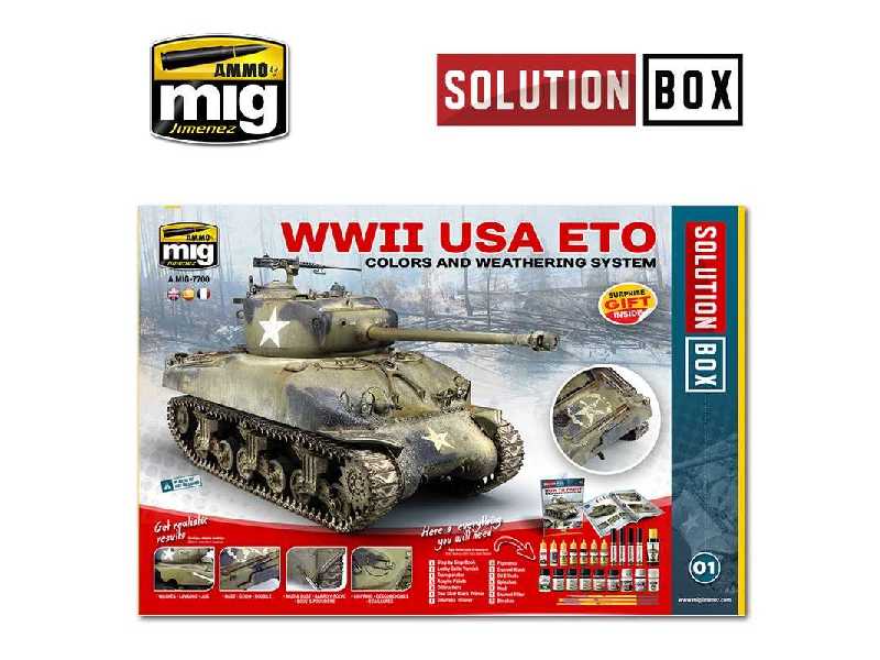 WW Ii American Eto Solution Box - zdjęcie 1 WW Ii American Eto Solution Box - zdjęcie 1