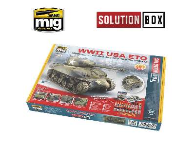 WW Ii American Eto Solution Box - zdjęcie 2
