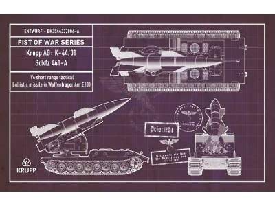 Fist Of War German WWii V4 Short Range Tactical Ballistic Missil - zdjęcie 1