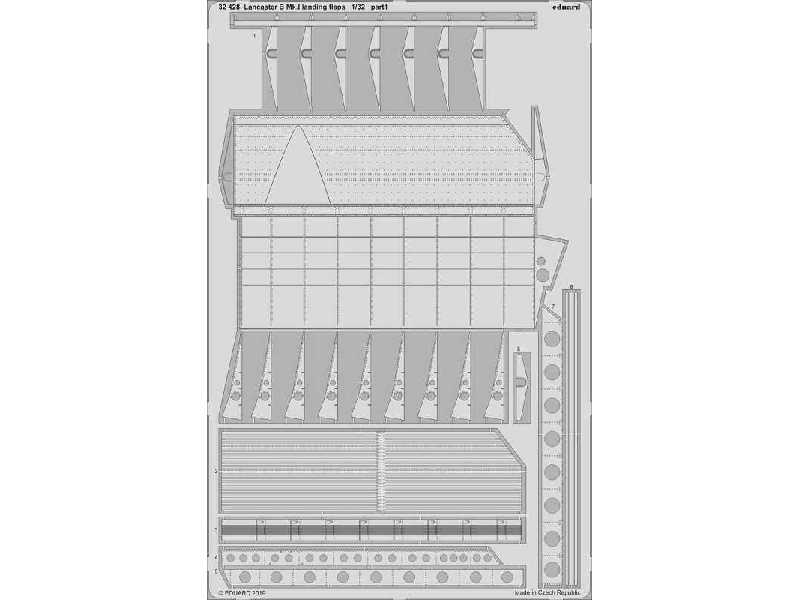 Lancaster B Mk. I landing flaps 1/32 - zdjęcie 1