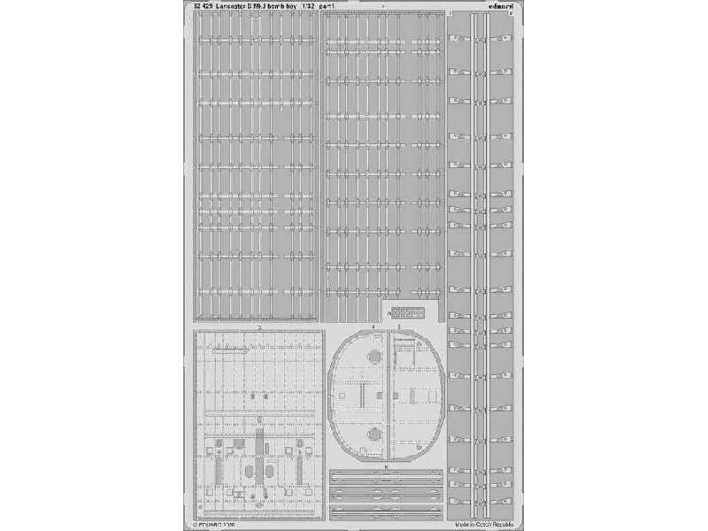 Lancaster B Mk. I bomb bay 1/32 - zdjęcie 1 Lancaster B Mk. I bomb bay 1/32 - zdjęcie 1