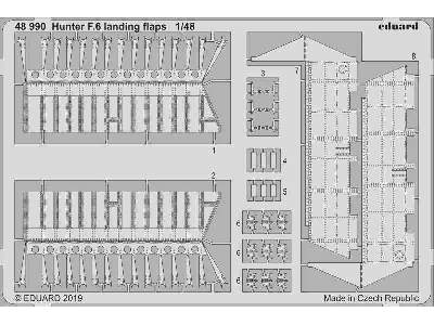 Hunter F.6 landing flaps 1/48 - zdjęcie 1