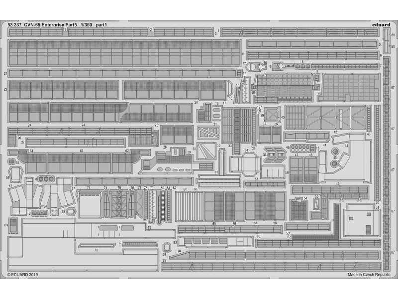 CVN-65 Enterprise pt.5 1/350 - zdjęcie 1 CVN-65 Enterprise pt.5 1/350 - zdjęcie 1