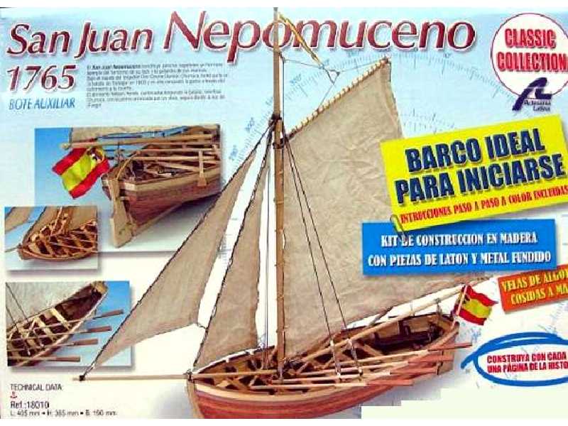 San Juan Nepomuceno 1765 szalupa - zdjęcie 1 San Juan Nepomuceno 1765 szalupa - zdjęcie 1