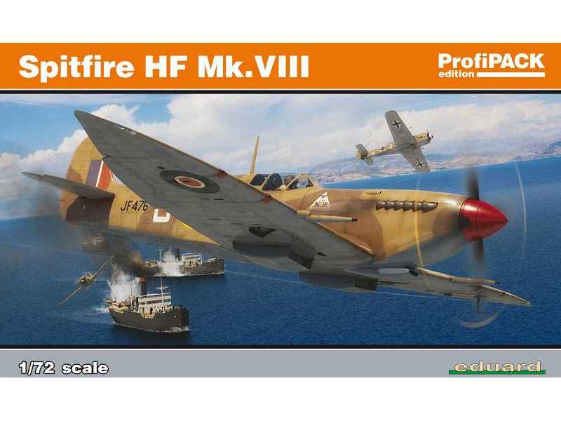 Spitfire HF Mk. VIII 1/72 - zdjęcie 1 Spitfire HF Mk. VIII 1/72 - zdjęcie 1