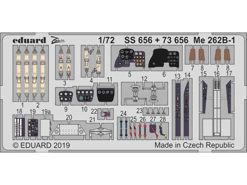 Me 262B-1 1/72 - zdjęcie 1 Me 262B-1 1/72 - zdjęcie 1