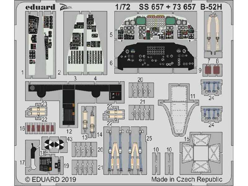 B-52H interior 1/72 - zdjęcie 1 B-52H interior 1/72 - zdjęcie 1