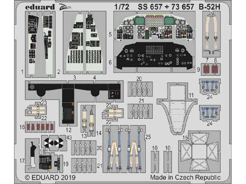 B-52H interior 1/72 - zdjęcie 1