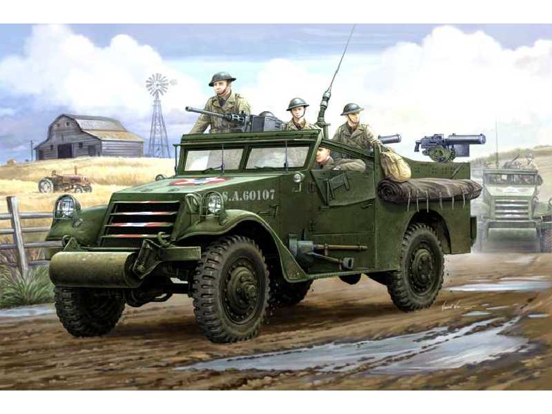 Transporter opancerzony M3A1 White Scout Car - wczesny - zdjęcie 1