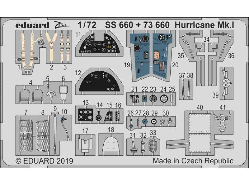 Hurricane Mk. I 1/72 - zdjęcie 1 Hurricane Mk. I 1/72 - zdjęcie 1