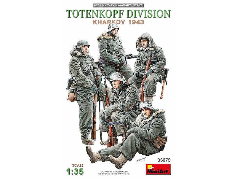 Niemcy - Totenkopf Division - Charków 1943 - zdjęcie 1 Niemcy - Totenkopf Division - Charków 1943 - zdjęcie 1